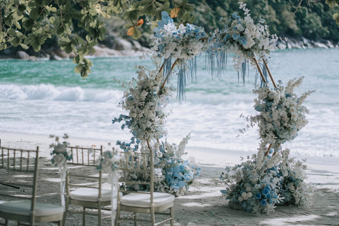 How to Build a Flower Wedding Arch on a Budget
